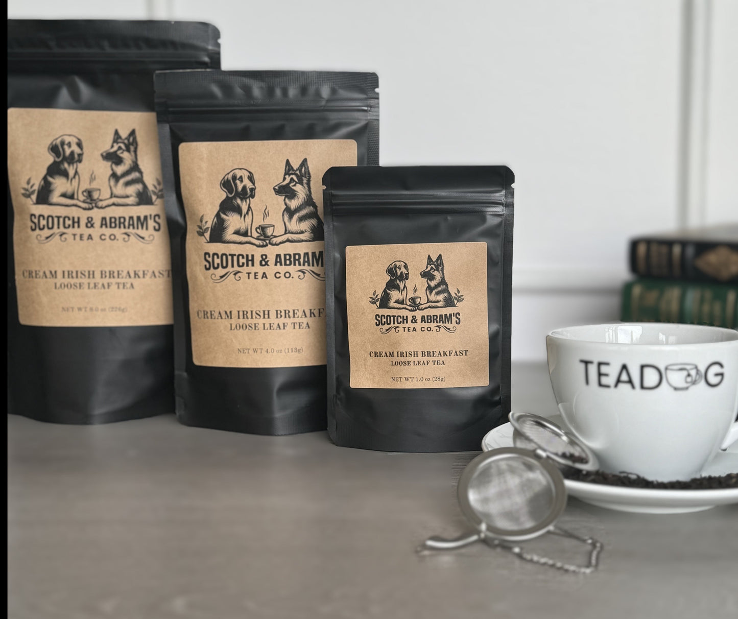 Scotch & Abram's Cream Irish Breakfast Tea