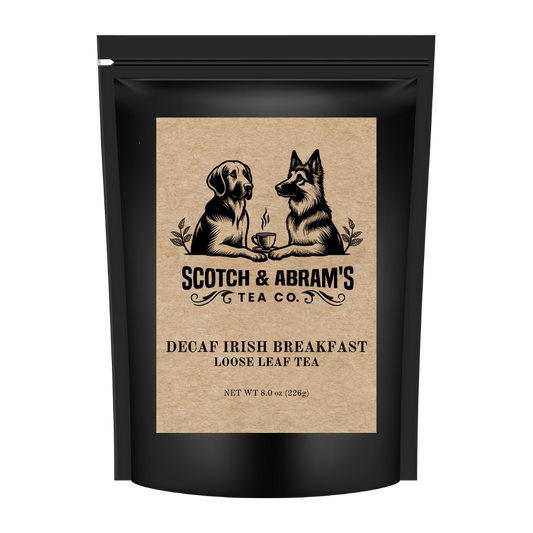 Scotch & Abram's Decaf Irish Breakfast 8 oz loose leaf tea