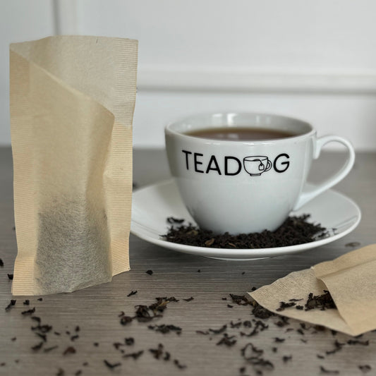 Disposable Paper Tea Bags - 100 Pack