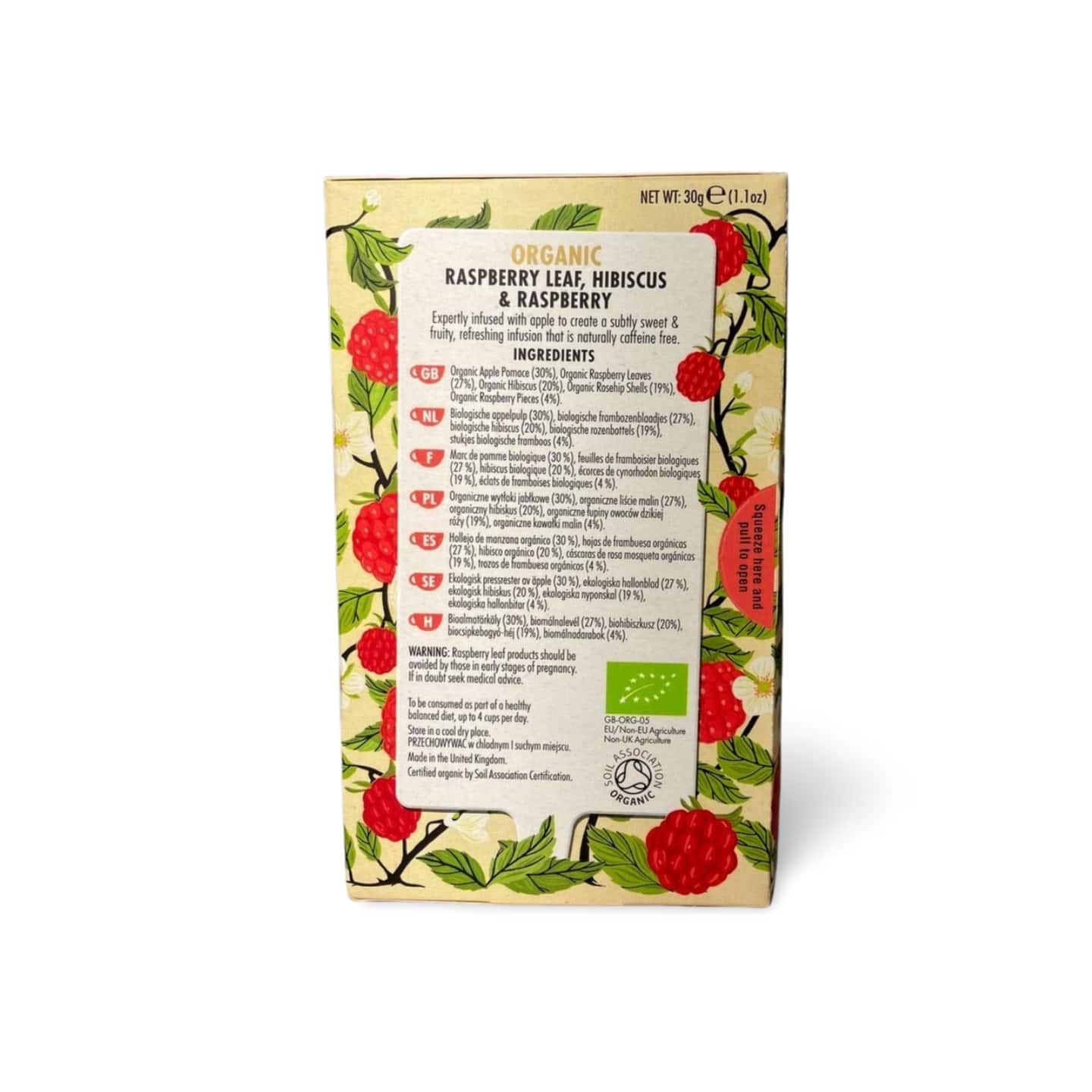 Heath & Heather Raspberry Tea 20 Teabags