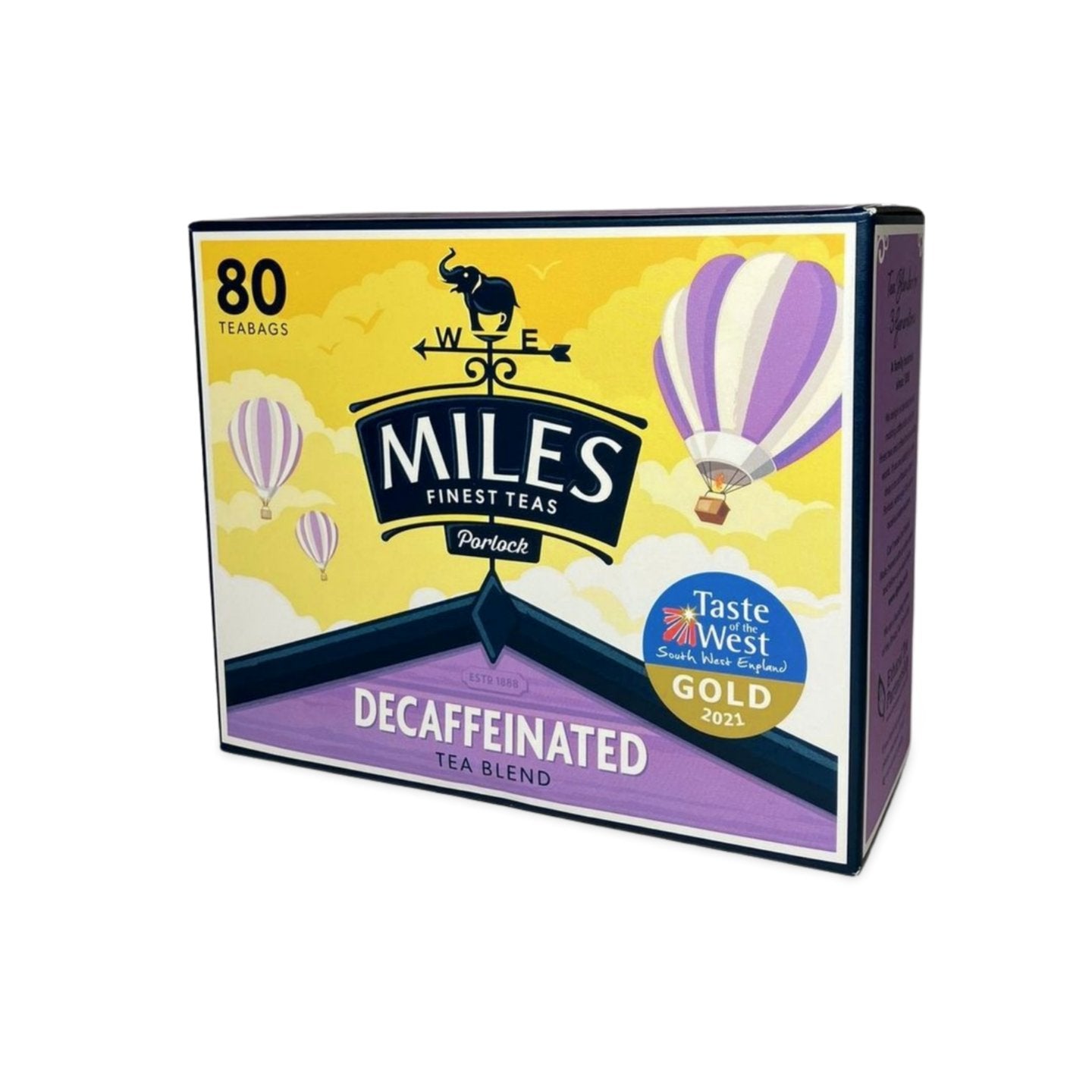 Miles Tea Decaf 80 Teabags