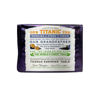 Thompsons Tea Titanic 80 Teabags