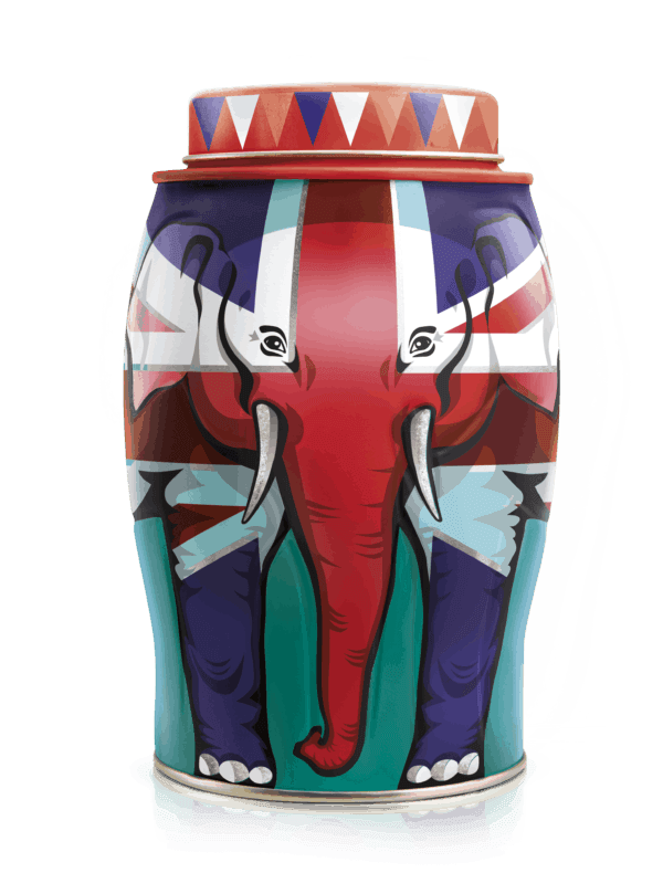 williamson elephant union caddy with 40 engllish breakfast tea bags