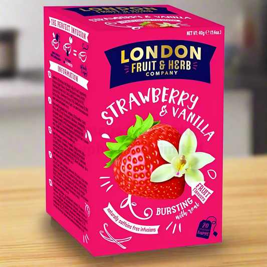 London Fruit & Herb Strawberry & Vanilla Tea